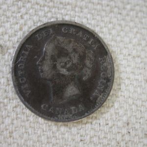 1891 Canada 5 Cent Very Fine