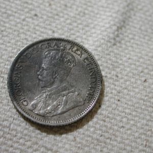 1928 Canada 10 Cents George V Extra fine