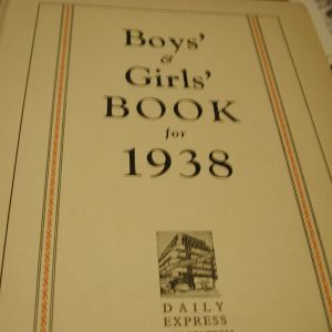 1938 Boys and Girls Book 310pp Rupert Adventures Color illustrations