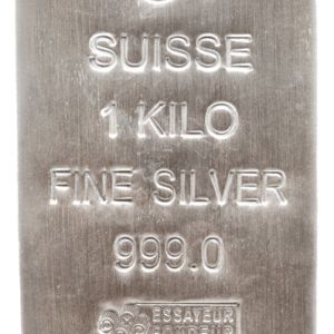 1 kilo Silver Bar - PAMP (Cast)