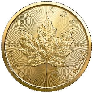 1 oz .9999 Gold Maple Leaf (Year Varies)