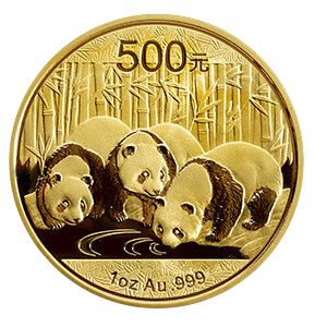 1 oz China Gold Panda - BU - Sealed (Year Varies)