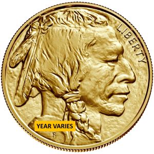 1 oz Gold Buffalo - BU (Year Varies)