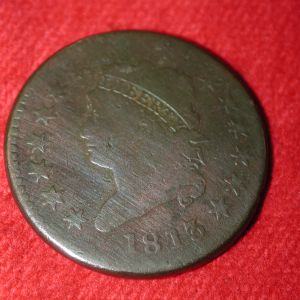 1813 U.S Large Cent Classic Head Type Fine