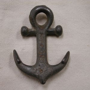 19th Century Cast Iron Anchor Salesman sample PAT May 3 1881