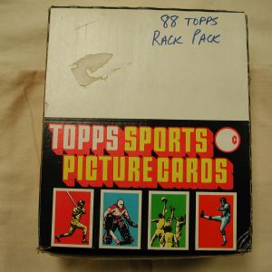 1988 Topps Sports Cards Rack Pack of 24