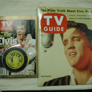 Elvis Presley TV Guide Collectors Classics and guide 2004 with CD