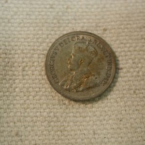 1920 Canada 5 Cent About Circulated KM #22