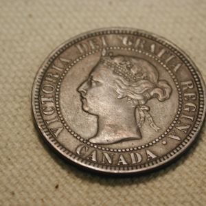 1901 Canada One Cent XF #KM7