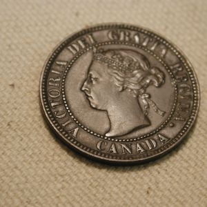 1897 Canada One Cent AU #KM7