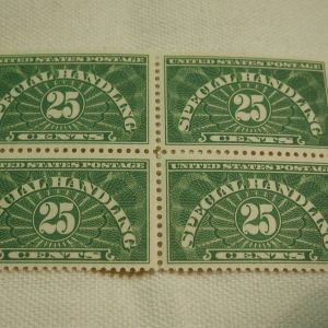 U.S Special Handling Block of 4  No Qe4 NH Stamp