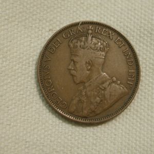 1914 Canada Large Cent About Uncirculated