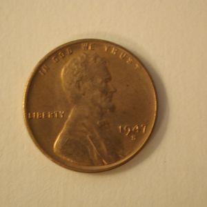 1947-S U.S Lincoln Wheat Cent Gem Uncirculated RED
