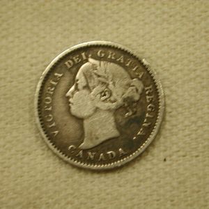 1881 Canada 10 Cent Very Fine