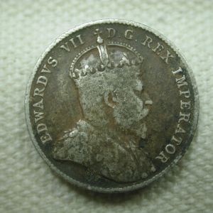 1905 Canada 10 Cents Very Fine