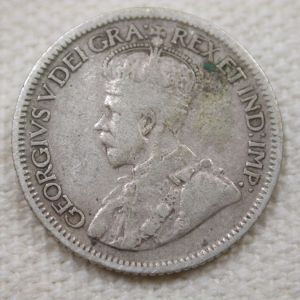 1931 Canada 10 Cent Extra Fine