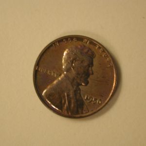1956 Red U.S Lincoln Wheat Cent Proof