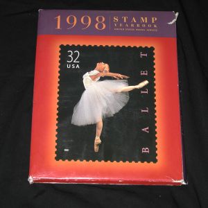 1998 Stamp Yearbook USPS Item No. 8998 Sealed Mint Ballet cover