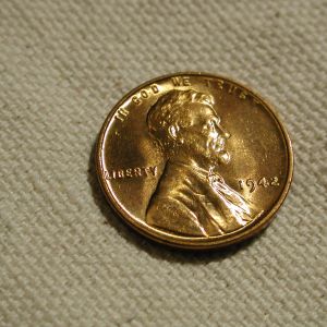 1942 U.S Lincoln Wheat Cent Gem Uncirculated