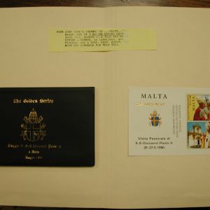 Pope John Paul II -The Golden Series- Trip To Malta 7 Covers 1990