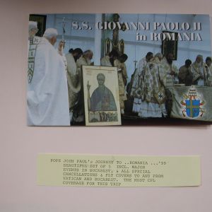 Pope John Paul II-Trip to Romania 5 Covers-1998