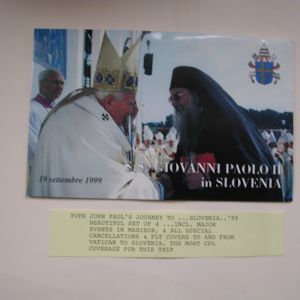 Pope John Paul II-The Golden Series- Trip to Slovenia- 4 Covers-1999