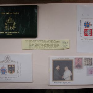 Pope John Paul II-The Golden Series-Trip to South America-25 Postcards -1987