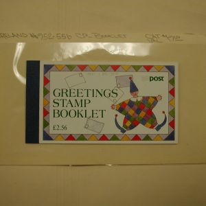 Greetings Stamp Booklet- Ireland #952-55b CPL Booklet