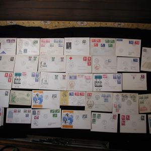 Sweden 1944-1959 First Day Covers lot of 30