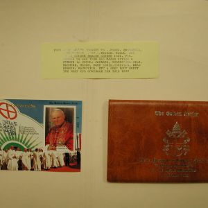 Pope John Paul II-The Golden Series-Trip to Korea -16 Postcards -1989
