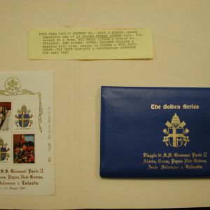 Pope John Paul II-The Golden Series-Trip to Asia -14 Postcards