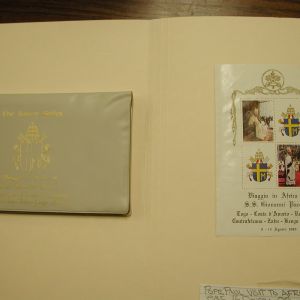 Pope John Paul II-The Golden Series-Trip to Africa- 16 Postcards 1985