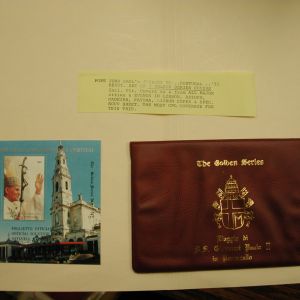 Pope John Paul II-The Golden Series- Visit to Portugal -7 Postcards 1991