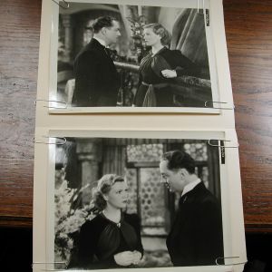 William Powell with Annabel two photos 8 x 10 original