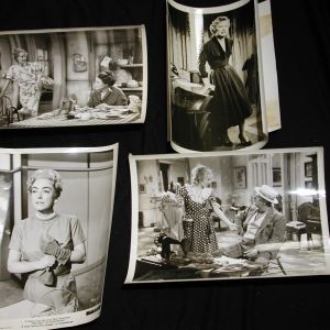 Barbara Stanwyck Joan Crawford 4 original black white 8 x 10 movie photos