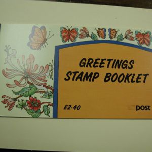 Greeting Stamp Booklet #860-3 - POST- Brand New