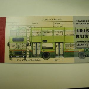 Ireland Irish Buses #905-8 -POST Stamp Booklet New