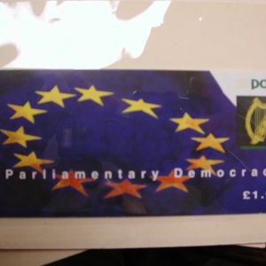 Ireland-Parliamentary Democracy Stamp Booklet - #926A+B New POST