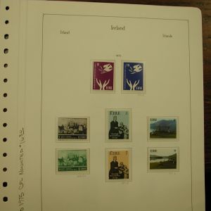 1975 Ireland Complete Set Mounted Stamps Mint