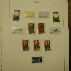 1972 Ireland MINT Complete Mounted Stamps