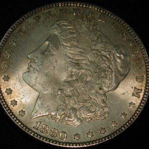 1880 U.S Morgan Silver Dollar Uncirculated