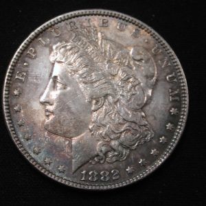 1882 U.S Morgan Silver Dollar Uncirculated