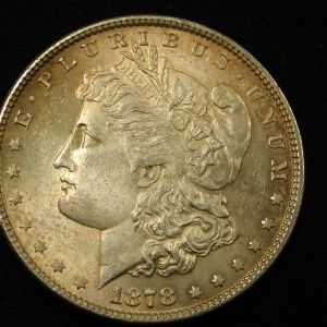 1878 U.S Morgan Silver Dollar Uncirculated