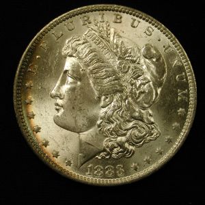 1883-O U.S Morgan Silver Dollar Choice Uncirculated