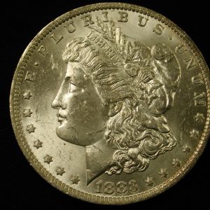 1883-O U.S Morgan Silver Dollar Choice Uncirculated+