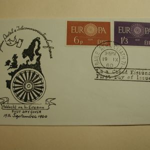 Europa -Ireland F.D.C Stamp Cover BaileAtha Cliath 71