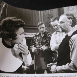 Lucille Ball Warner Bros Mame Black and White Photographs Lot of 5