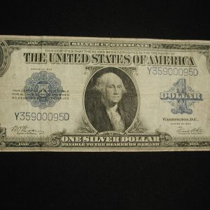 U.S 1923 One Dollar Silver Certificate FR 237 Series VF
