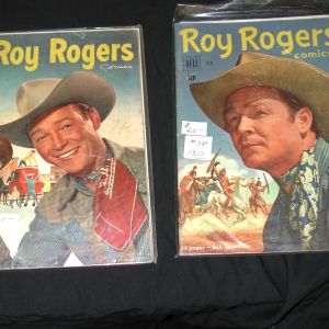 4 Roy Rogers Comics #36, #38, #85 #114 + 1 Dell  TARZAN #72