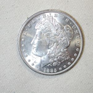 1885-O- U.S Morgan Silver Dollar- Choice Circulated Lusterous New Orleans